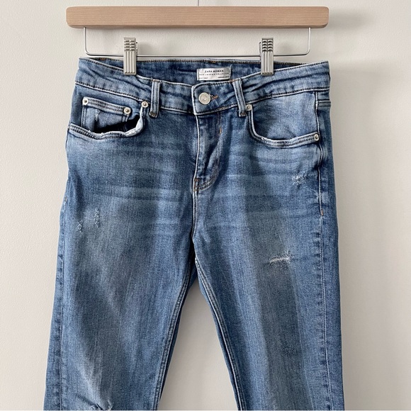 Zara Skinny Distressed Size 4 Jeans - Picture 6 of 6